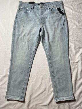 NWT Ralph Lauren Light Blue Wash Denim Jeans Womens size 14 Comfort stretch
